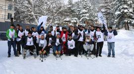 Sit-ski tournament was held in Bakuriani
